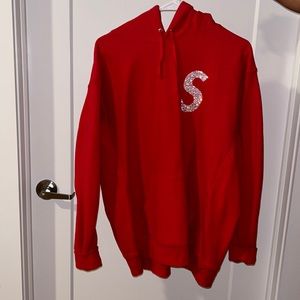 Authentic Supreme Swarovski Hoodie